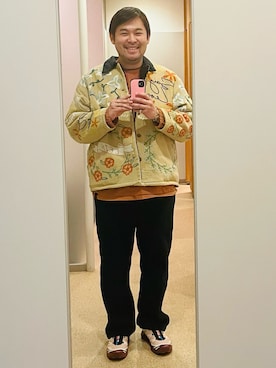 「AMERICAN RAG CIE（アメリカンラグシー）のアイテム」を使った、おっかむさん（メンズ・173cm）の冬コーディネート