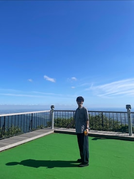 「KLEMAN（クレマン）のアイテム（ブーツ）」を使った、Villageさん（メンズ・178cm）の夏コーディネート
