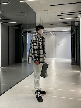「BEAUTY&YOUTH UNITED ARROWS（ビューティーアンドユースユナイテッドアローズ）のアイテム（その他アウター）」を使った、Hirotoさん（メンズ・176cm）の秋コーディネート