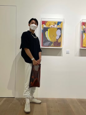 「MoonStar（ムーンスター）のMOONSTAR/810s/ムーンスター/エイトテンス KITCHE/キッチェ（スニーカー）」を使った、Hirotoさん（メンズ・176cm）の夏コーディネート