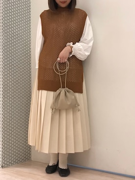 「armonia（アルモニーア）のアイテム」を使った、𝕒𝕪𝕒𝕘𝕠𝕟 *さん（レディース・164cm）の春コーディネート