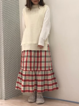 「armonia（アルモニーア）のアイテム」を使った、𝕒𝕪𝕒𝕘𝕠𝕟 *さん（レディース・164cm）の春コーディネート