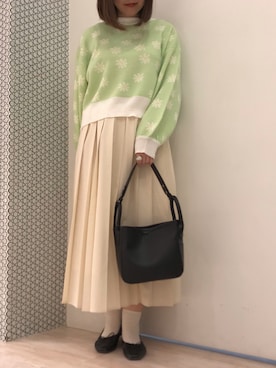 「cache cache（カシュ カシュ）のアイテム」を使った、𝕒𝕪𝕒𝕘𝕠𝕟 *さん（レディース・164cm）の春コーディネート