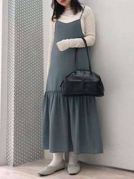 「サムホール」｜𝕒𝕪𝕒𝕘𝕠𝕟 *さん（レディース・164cm）の秋コーディネート