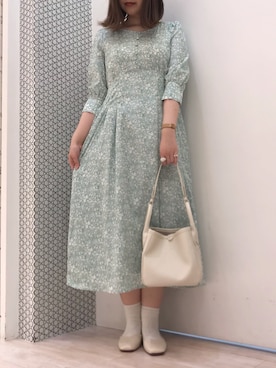 「cache cache（カシュ カシュ）のアイテム」を使った、𝕒𝕪𝕒𝕘𝕠𝕟 *さん（レディース・164cm）の春コーディネート