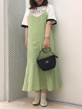 「GREGORY（グレゴリー）のアイテム」を使った、𝕒𝕪𝕒𝕘𝕠𝕟 *さん（レディース・164cm）の春コーディネート