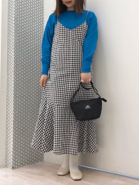 「GREGORY（グレゴリー）のアイテム」を使った、𝕒𝕪𝕒𝕘𝕠𝕟 *さん（レディース・164cm）の春コーディネート