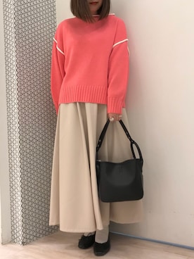 「cache cache（カシュ カシュ）のアイテム」を使った、𝕒𝕪𝕒𝕘𝕠𝕟 *さん（レディース・164cm）の春コーディネート