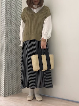 「armonia（アルモニーア）のアイテム」を使った、𝕒𝕪𝕒𝕘𝕠𝕟 *さん（レディース・164cm）の春コーディネート