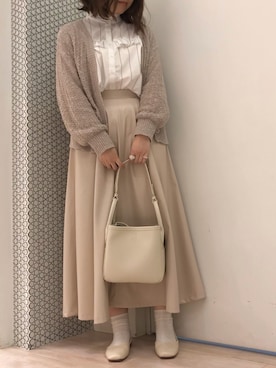 「cache cache（カシュ カシュ）のアイテム」を使った、𝕒𝕪𝕒𝕘𝕠𝕟 *さん（レディース・164cm）の春コーディネート