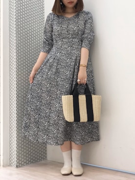 「春ワンピ」｜𝕒𝕪𝕒𝕘𝕠𝕟 *さん（レディース・164cm）の春コーディネート
