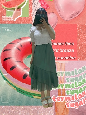 ふみさん（レディース・168cm）の夏コーディネート