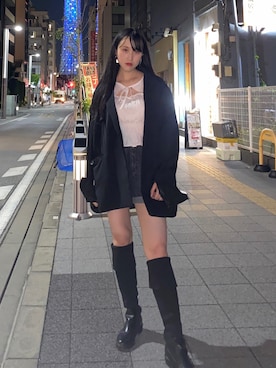 ふみさん（レディース・168cm）の春コーディネート