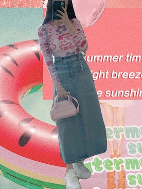 ふみさん(レディース・168cm)の夏コーディネート