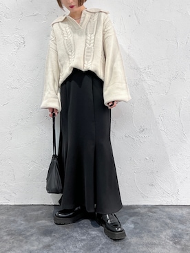 apresjour mignonさん(レディース・154cm)の冬コーディネート