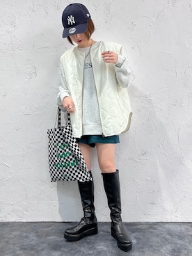 apresjour mignonさん（レディース・154cm）の冬コーディネート