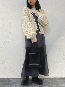 apresjour mignonさん(レディース・159cm)の冬コーディネート