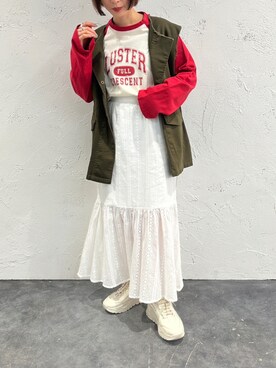 apresjour mignonさん（レディース・154cm）の春コーディネート