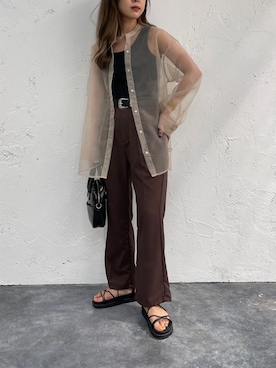 apresjour mignonさん（レディース・154cm）の夏コーディネート