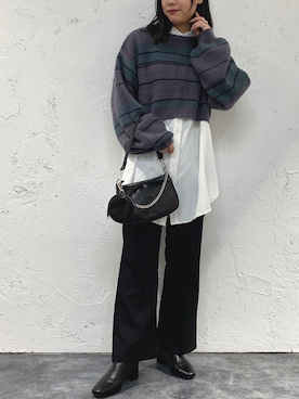 apresjour mignonさん（レディース・159cm）の冬コーディネート