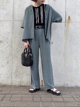 apresjour mignonさん（レディース・163cm）の夏コーディネート