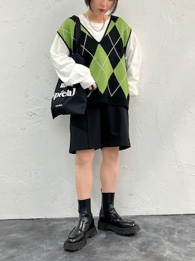 apresjour mignonさん(レディース・154cm)の冬コーディネート