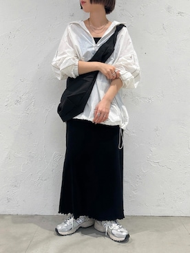「apres jour mignon（アプレジュールミニョン）のアイテム（ジャケット/アウター）」を使った、apresjour mignonさん（レディース・154cm）の春コーディネート