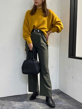 「apres jour mignon（アプレジュールミニョン）のアイテム（リング）」を使った、apresjour mignonさん（レディース・159cm）の秋コーディネート