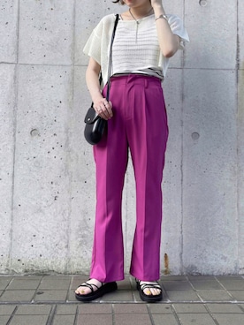 apresjour mignonさん（レディース・163cm）の夏コーディネート