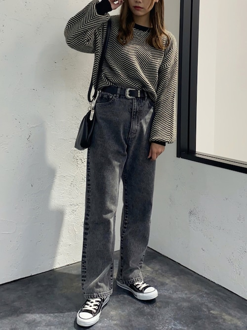 ヘリンボーン柄ニット【ZOZOTOWN限定アイテム】（ニット/セーター