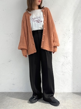apresjour mignonさん（レディース・154cm）の冬コーディネート
