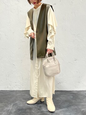 apresjour mignonさん（レディース・154cm）の冬コーディネート