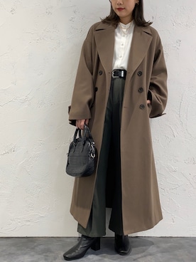 「apres jour mignon（アプレジュールミニョン）のアイテム（その他アウター）」を使った、apresjour mignonさん（レディース・159cm）の秋コーディネート