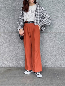 apresjour mignonさん（レディース・163cm）の秋コーディネート