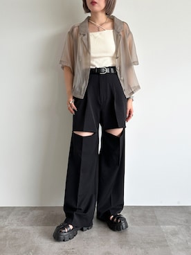 apresjour mignonさん（レディース・154cm）の夏コーディネート