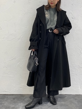 「apres jour mignon（アプレジュールミニョン）のアイテム（その他アウター）」を使った、apresjour mignonさん（レディース・159cm）の秋コーディネート