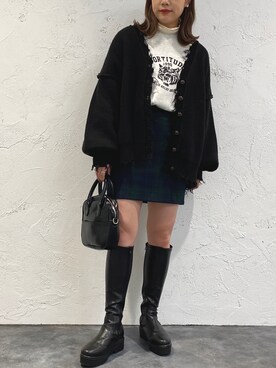 apresjour mignonさん(レディース・159cm)の冬コーディネート