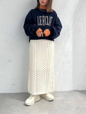 apresjour mignonさん(レディース・154cm)の冬コーディネート