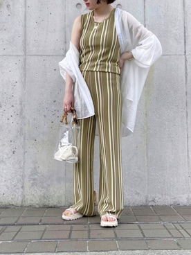 apresjour mignonさん（レディース・163cm）の夏コーディネート