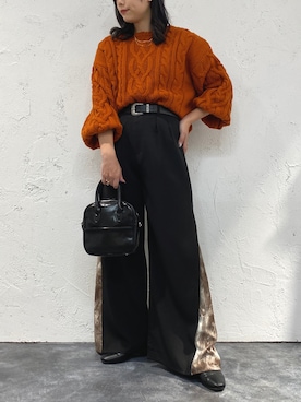 apresjour mignonさん（レディース・159cm）の冬コーディネート
