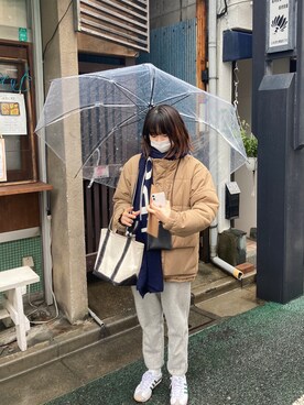 綾 さん(レディース・160cm)の冬コーディネート