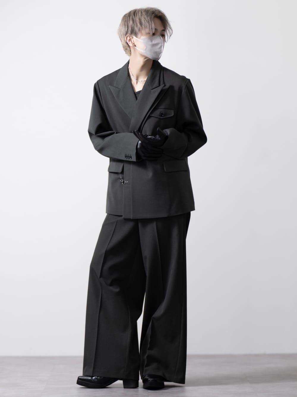 専用出品CLEL Prime TR ダブルラペルテーラードジャケット CLEL】Prime TR Double Lapel Tailored Jacket / プライムTR