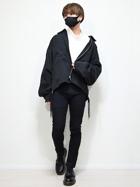 「act'm（アクトム）のアイテム（ジャケット/アウター）」を使った、MASAKIさん（メンズ・168cm）の秋コーディネート