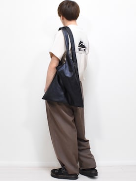 「Dr. Martens（ドクターマーチン）のアイテム（サンダル）」を使った、MASAKIさん（メンズ・168cm）の夏コーディネート