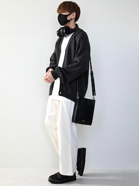 「Dr. Martens（ドクターマーチン）のアイテム（サンダル）」を使った、MASAKIさん（メンズ・168cm）の春コーディネート