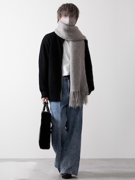 「CLEL（クレイル）のアイテム（シューズ）」を使った、MASAKIさん（メンズ・168cm）の冬コーディネート