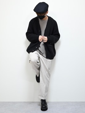 「アイテム（リング）」を使った、MASAKIさん（メンズ・168cm・20代）の冬コーディネート