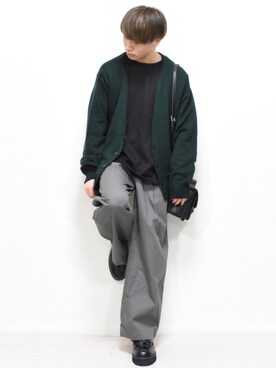 「RAGEBLUE（レイジブルー）のアイテム（Tシャツ/カットソー）」を使った、MASAKIさん（メンズ・168cm）の夏コーディネート