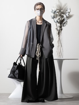 「CLEL（クレイル）のアイテム」を使った、MASAKIさん（メンズ・168cm）の春コーディネート