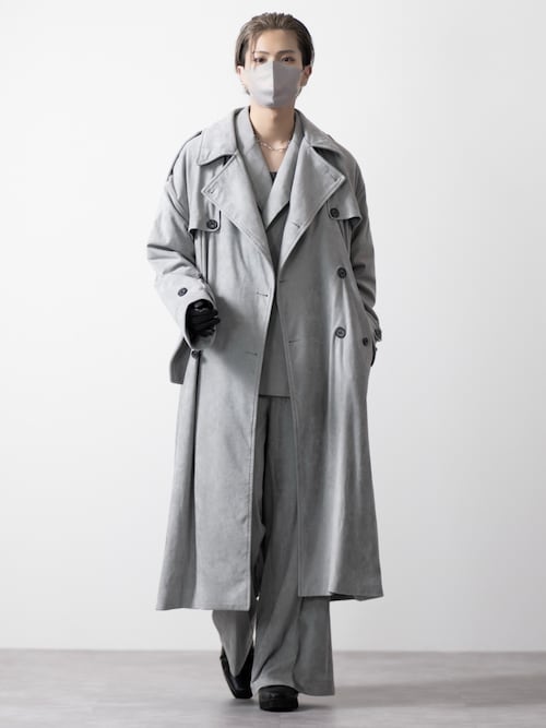 トレンチコート コート 「CLEL」Double Tech Fade Trench Coat/ダブル  